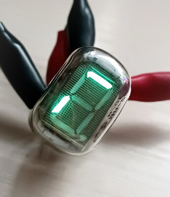 4 pcs IV-22 VFD NIXIE TUBE CLOCK DISPLAY INDICATOR SYMBOL DIGIT USSR lamp IV22