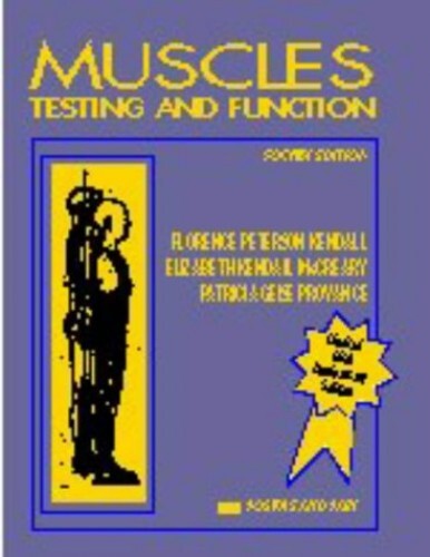 Muscles: Testing and Function, Provance, Patricia Geise - Picture 1 of 2