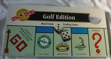 MONOPOLY AUTHORIZED GOLF EDITION 100% Complete 1996 Complete