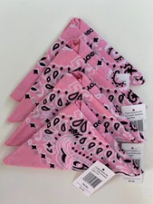Boot Barn Cody James Bandanas Scarf Lot of 4 Pink 
