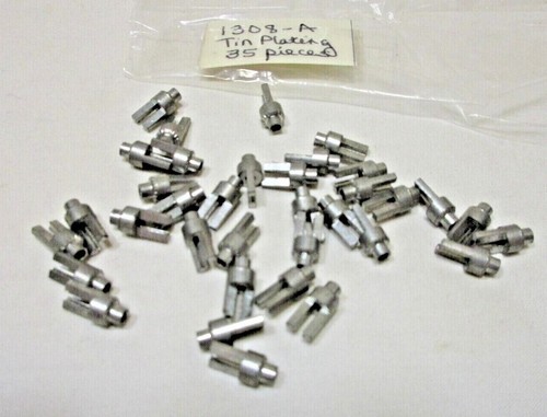 NOS, Vintage, plattiert, Miniatur, hohl, gegabelte Revolverösen, #1308, - USA Verkäufer - Bild 44 von 47