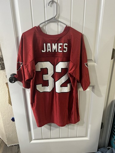NFL Players Inc Edgerrin James #32 Arizona Cardinals Jersey Large Red Nice - Bild 4 von 4