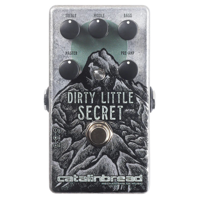 Педаль эффектов овердрайва Catalinbread Dirty Little Secret MKII, Изд-во Mountain Ltd