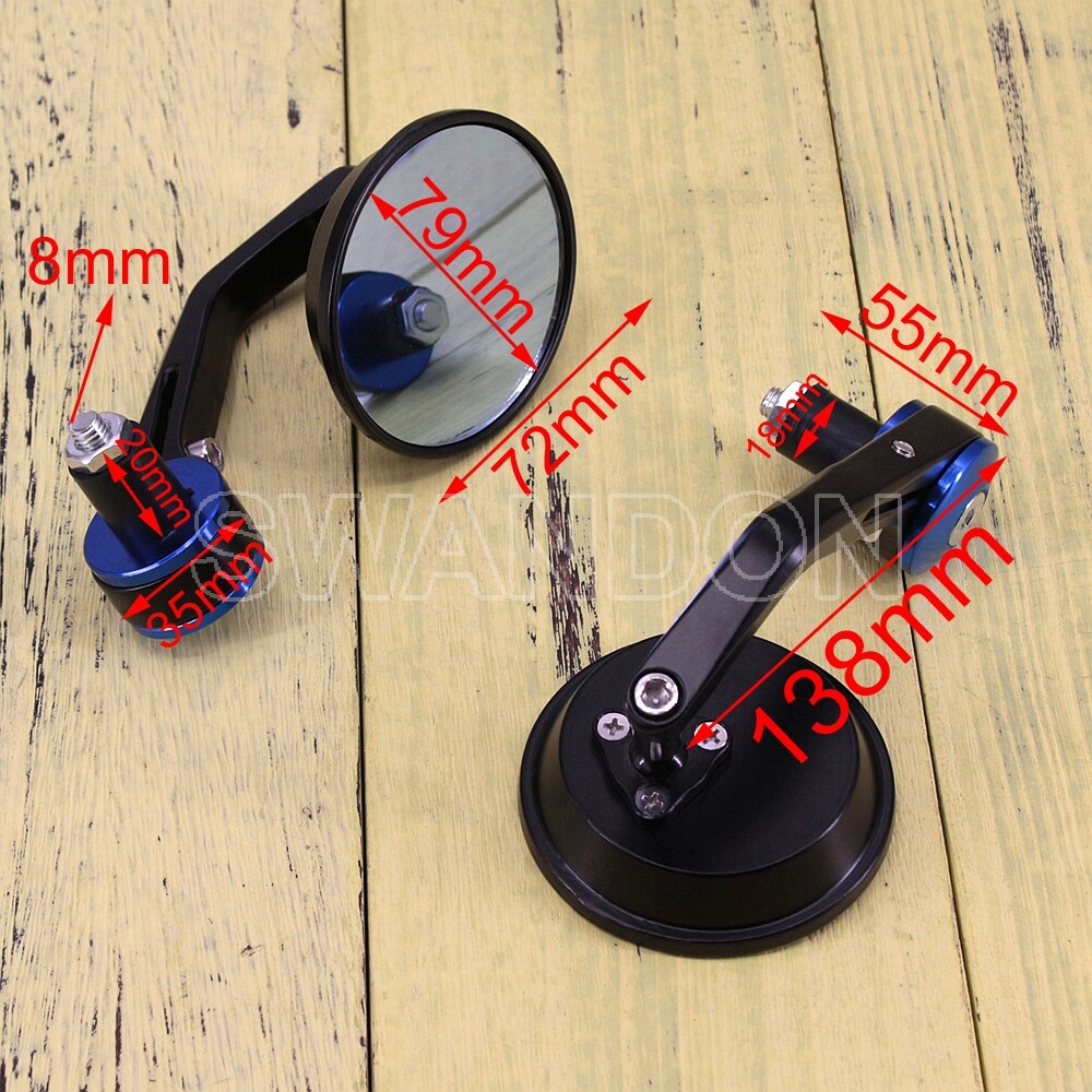 Purchase Rearview Mirrors For Yamaha WaveRunner VX110 Deluxe/Cruiser/Sport 2005-2009 Left In - Foto 3