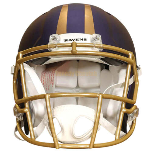 Baltimore Ravens lila Alternate Riddell Speed Authentic Football Helm - Bild 2 von 4
