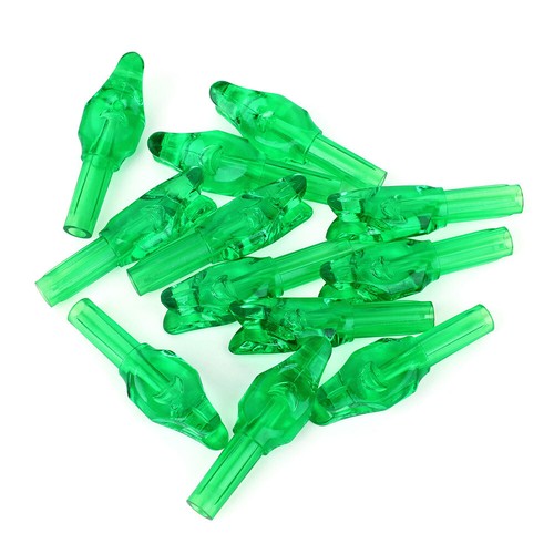 60 x inserire camme a freccia camma pin plastica ID6,2 stelo freccia tiro con l'arco fai da te - Foto 13 di 24