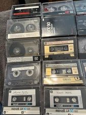 20 used Cassettes:TDK D90 Maxell XI 90 Memorex HBS Sony HF