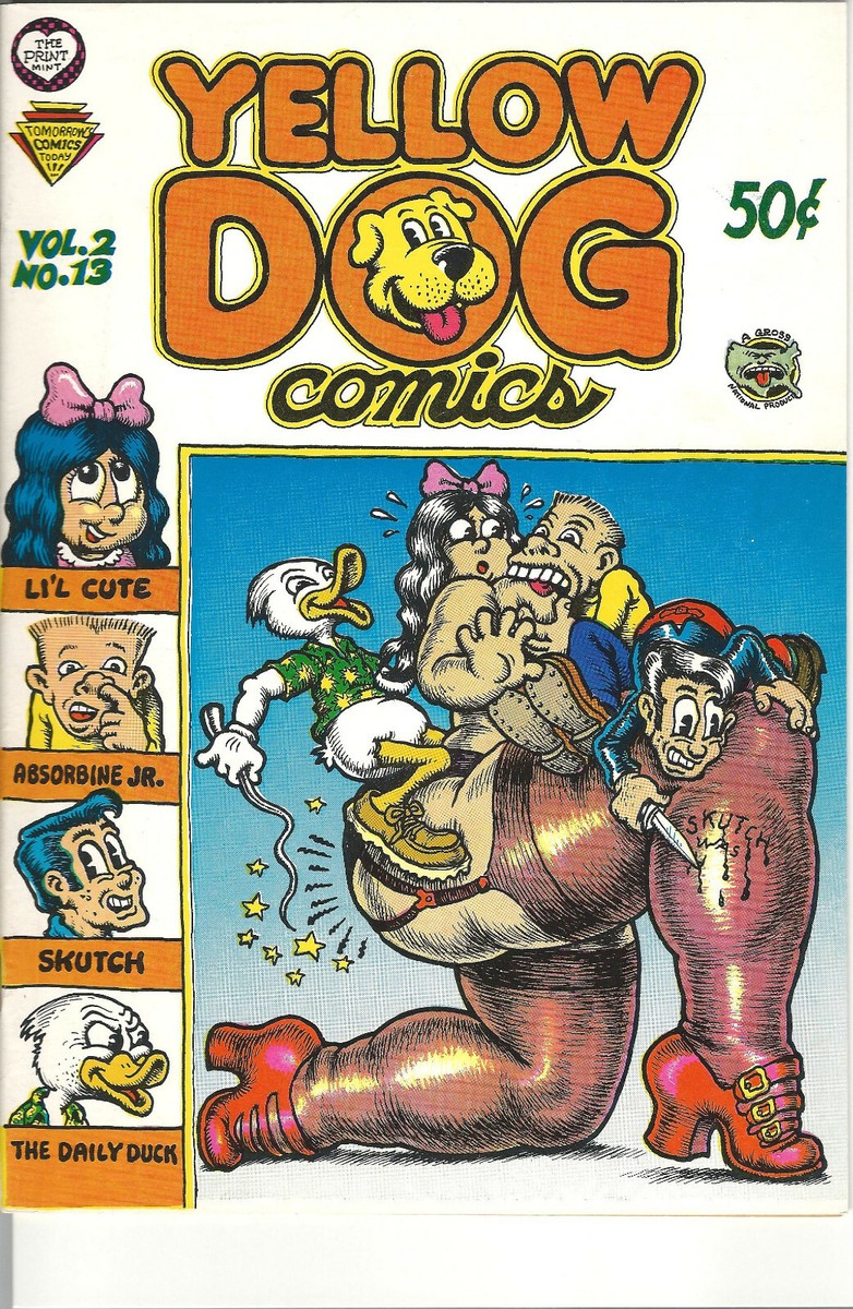 Yellow Dog Comics Vol 2 #13 The Print Mint Robert Crumb Yellow Dog Comics Vol 2 #13 The Print Mint Robert Crumb