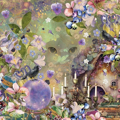 Crafter's Companion - SHEENA DOUGLASS - VISIONES DE CRISTAL - Almohadilla de papel de 6" x 6" - Imagen 2 de 24
