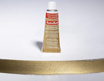 AMACO Rub  n Buff Metallic Wax   Gilding Finish for Furniture & Crafts   15ml