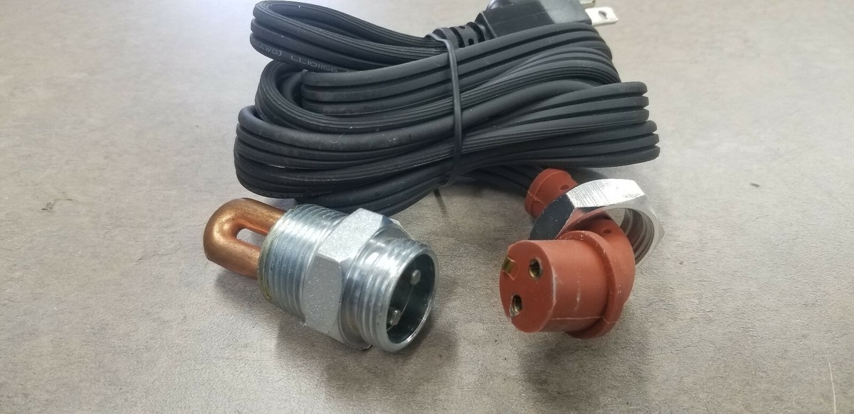 New Frost Plug 120V 400W Block Heater with Bushing for Kioti, Fits most  tractors | eBay