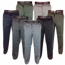 Mens Fantastic Quality Cavalry Twill Thick Warm Trousers 32-56 Leg 27 29 31 Pant