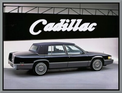 1989 Cadillac Sedan DeVille Black, Toolbox - Refrigerator Magnet