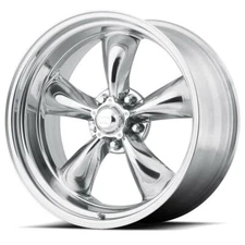 American Racing Vintage VN515 Torq Thrust II 15x6 5x4.75 Polished Wheel 15" -6mm
