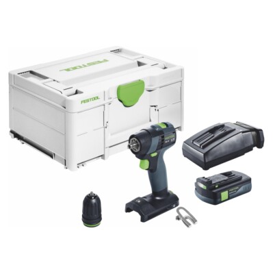 Festool TXS 18-Basic Bohrschrauber 18 V 40 Nm + 1x Akku 3,0 Ah + Lader