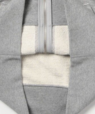 ASK availability First) BEAMS PLUS LOOPWHEELER / Slim Zip Sweat