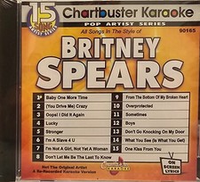 90165 BRITNEY SPEARS CHARTBUSTER KARAOKE CDG