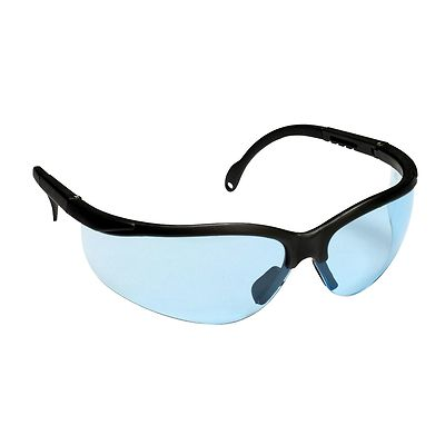 #ad Black Frame Polycarbonate Lens Safety Glasses $24.99