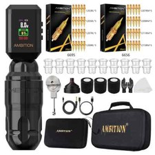 Straight Rod Tattoo Pen Stroke 3.5mm4.0mm Brushless Motor Match Wireless Battery