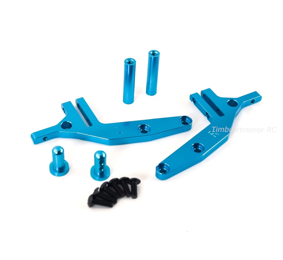HSP 166044 Aluminum Wing Stay (Blue) Wing Mount for Redcat Shockwave Tornado - Image 3 of 3