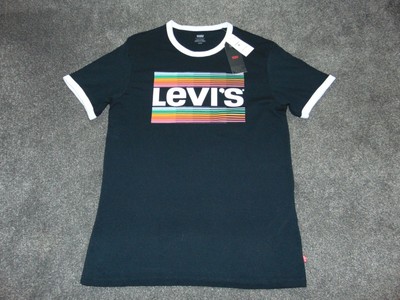 Men's Levis Ringer Tee Red Tag 100 