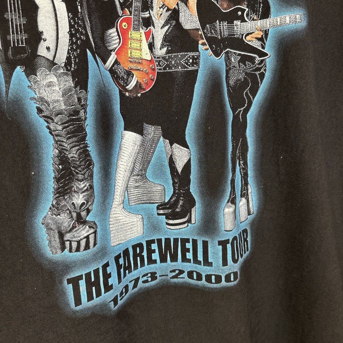 Vintage KISS Farewell Tour Shirt 2000 Size XL World Tour