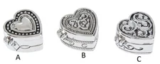 Ganz "Angel in My Heart" Heart Shaped Prayer Box Hold Tiny Angel Pick 1 Design