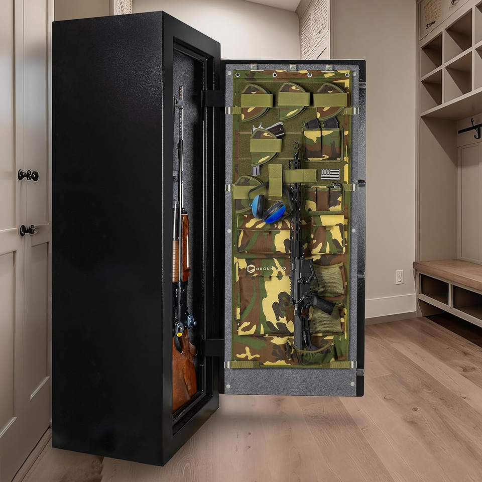 Gun Safe Door Organizer Gun Safe Door Panel Organizer W/ Removable Pistol Hold eBay