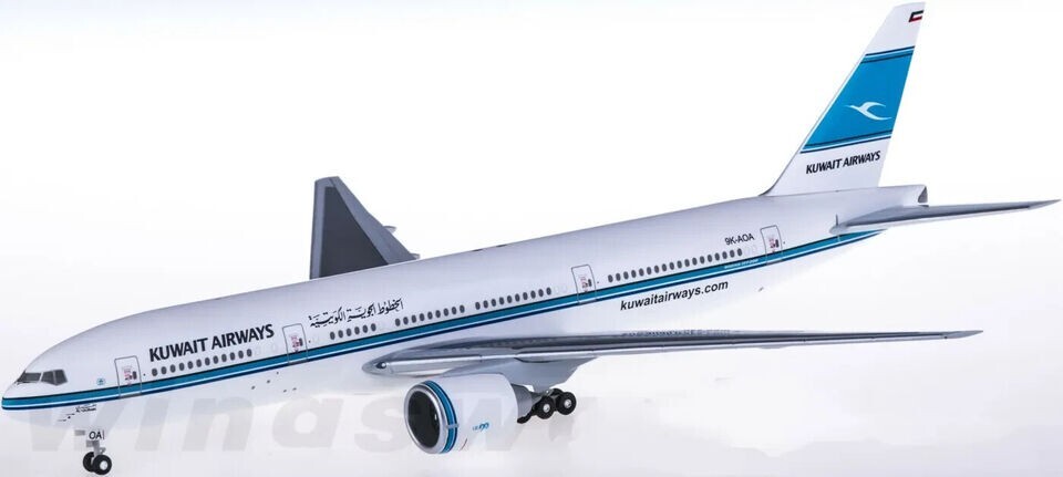 1:200 32CM Hogan KUWAIT AIRWAYS BOEING 777-200 Passenger