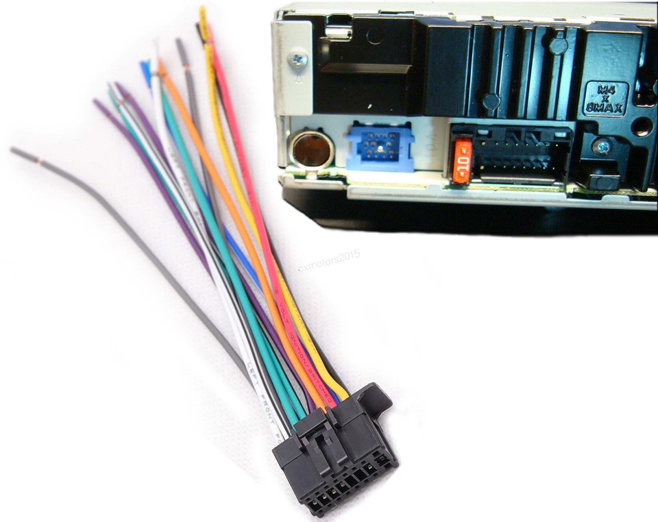 Radio Wire Harness Power Connector for PIONEER AVH120BT AVH120BT Head