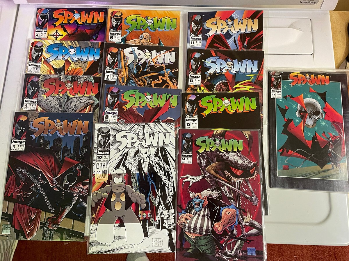 Spawn 13 book lot Variant See Desc For Issues Image Todd McFarlane