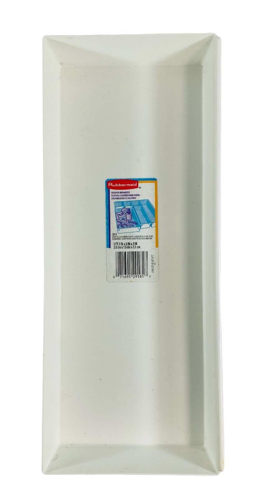 RUBBERMAID 4 Section Silverware Organizer Tray Kitchen Drawer Utensil Holder eBay