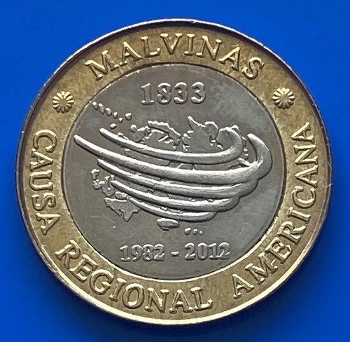 DS1 - Group of 16 x Argentina 2 Pesos 2012 Uncirculated Coins - Falkland War - 第 4/5 張圖片