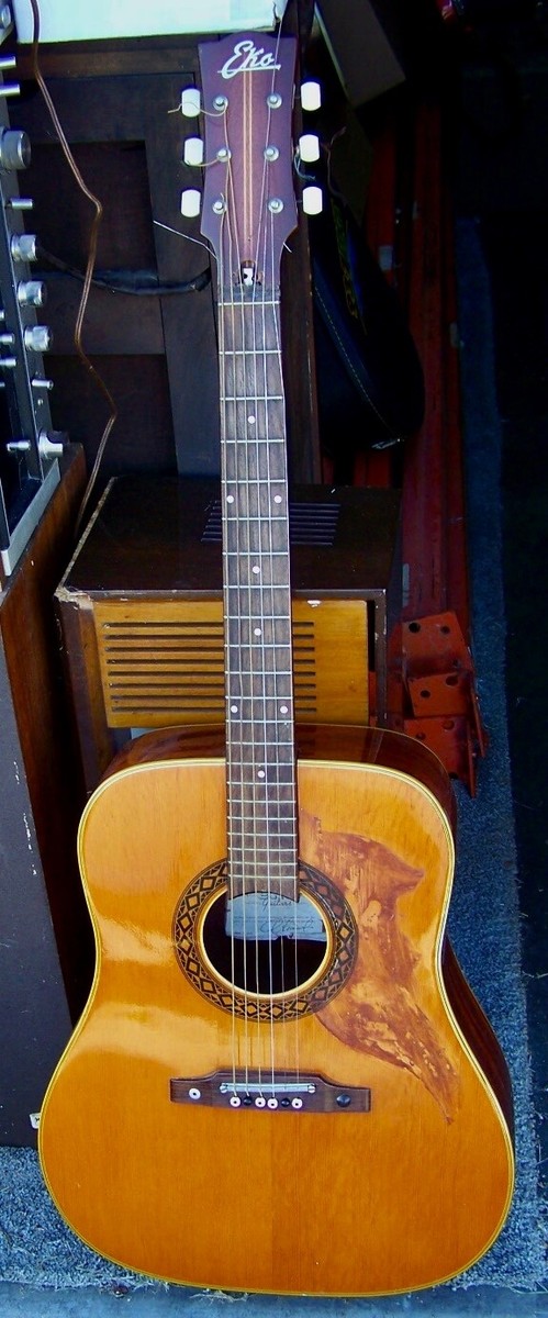 Vintage Eko Ranger 6 Acoustic Guitar / Missing Pickguard and