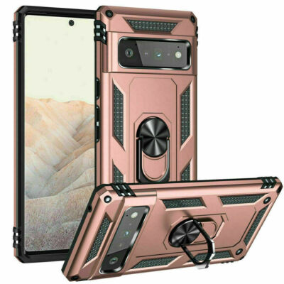 For Google 10 Pro XL 9 8 7 6 Pro Rugged Shockproof Ring Stand Armor Hybrid Case