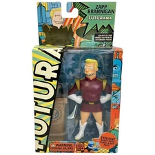 Futurama Zapp Brannigan Action Figure with Box Robot Devil BAF Toynami 2007