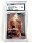 CGC 9 Mint Charmander AR 168/165 Korean Pokemon Card 151 SV2a Art Rare 2023 Slab
