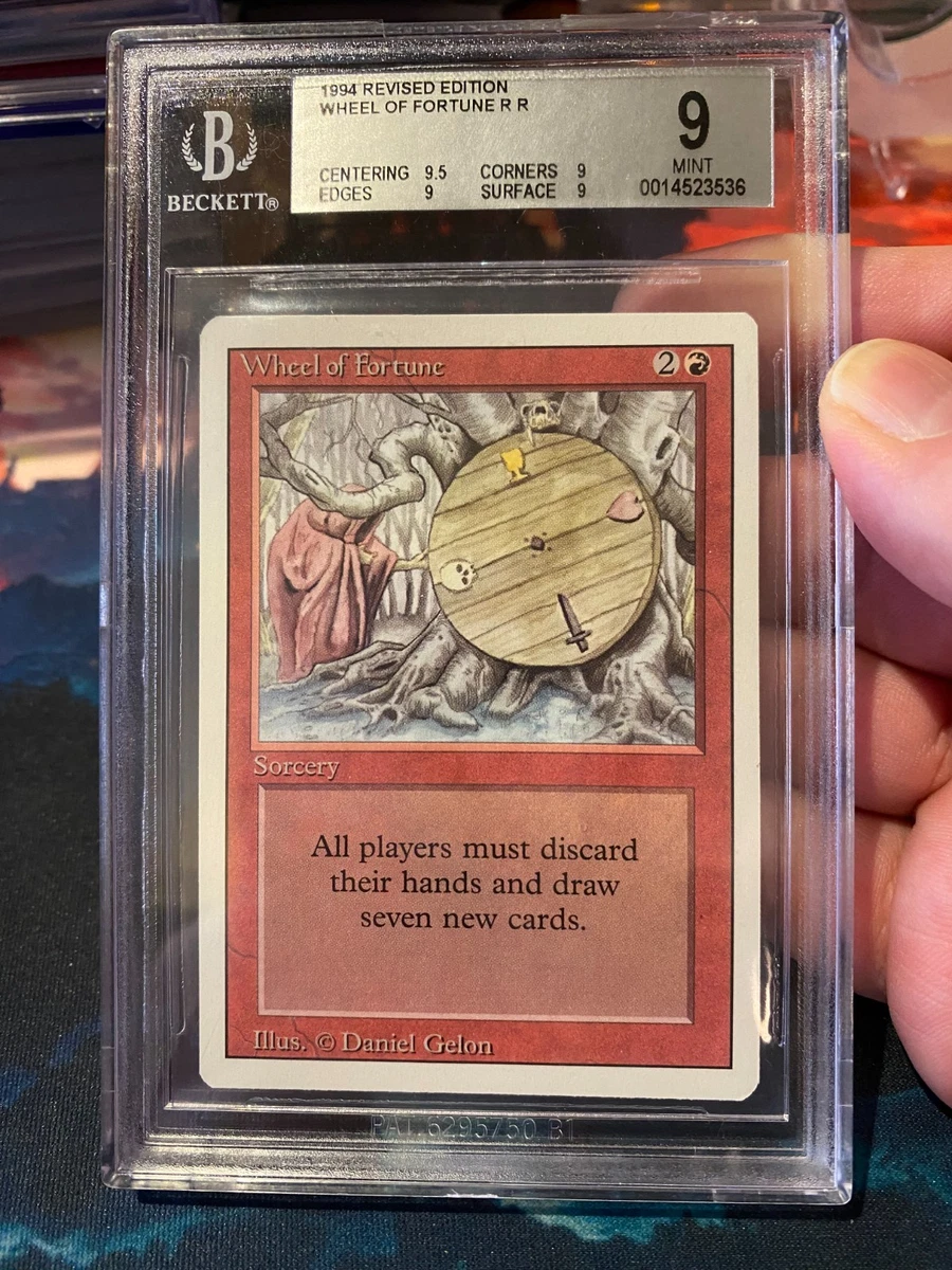Wheel Of Fortune In Individual Magic: The Gathering Cards for sale