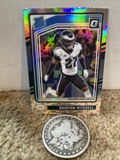 2024 Panini Donruss Optic - Rated Rookie Quinyon Mitchell #282 Fire Prizm (RC)