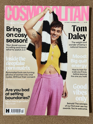 Cosmopolitan UK Magazine October/ November 2022 Vintage British Teen Fashion