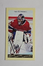 2009 Upper Deck Goodwin Champions - Carey Price #38 Mini