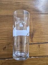 Whitby Brewery 1 Pint Beer Glass Collectors  Man Cave Pub brand new