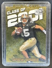 2001 Press Pass SE Drew Brees Class of #CL8 Boilermakers
