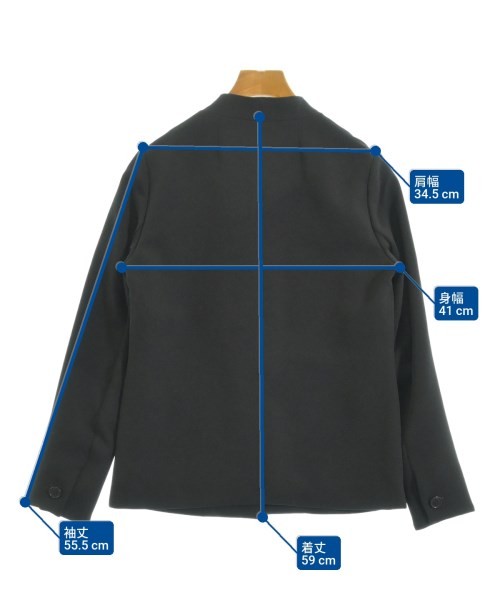 STUDIOUS Collarless Jackets Black 0(Approx. XS) 2… - image 6