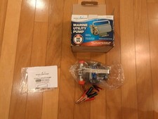 Pacific Hydrostar Marine Utility Pump, 200 GPH, stainless steel, 09676 