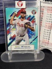 2025 Topps Pristine Zack Wheeler /199 Encased Refractor Phillies #104