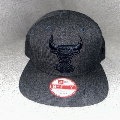 New Era 59Fifty Dark Grey Chicago Bulls Grey Under Visor  Amazing Shape WOW