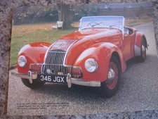 ALLARDS NICK JUBERT'S WELL RESTORED 1948 K1 RED CAR  ADVERT FILE 59