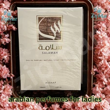 New Asdaaf Salamah Eau de Parfum 3.4floz/100ml Women’s Floral Perfume by Lattafa