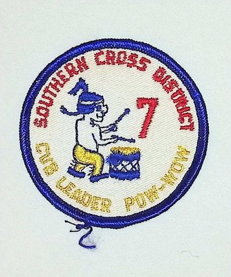 Southern Cross District Boy Scout Patch No. 7 Cub Leader Pow Wow
